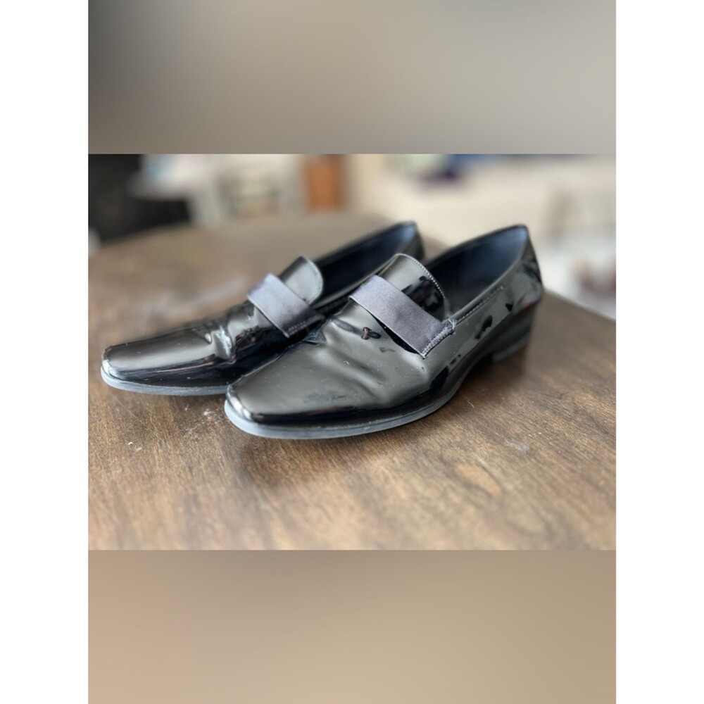 Calvin Klein Men's Black Bernard Tuxedo Shoes
